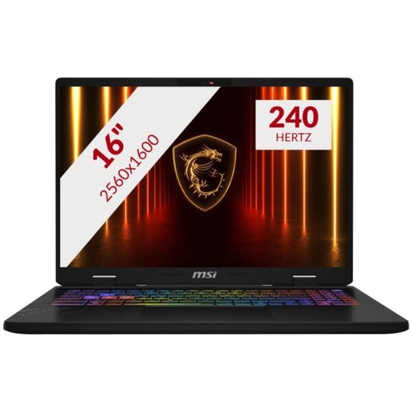 3217287 MSI Crosshair A16 HX D8WFKG-004NL 16'' gaming laptop