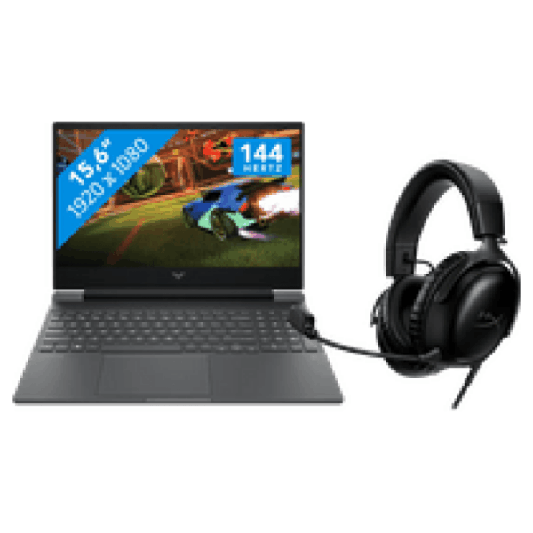 HP VICTUS 15-fa2975nd + HyperX Cloud III Wired Gaming Headset
